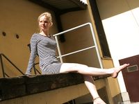 Feet - Daria C - 2012-01-22 Girl in zebra dress