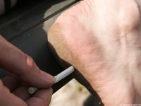 Feet - Daria C - 2012-01-22 Girl in zebra dress