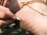 Feet - Daria C - 2012-01-22 Girl in zebra dress