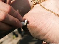 Feet - Daria C - 2012-01-22 Girl in zebra dress