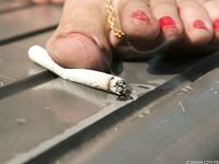 Feet - Daria C - 2012-01-22 Girl in zebra dress