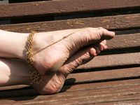 Feet - Daria C - 2012-01-22 Girl in zebra dress