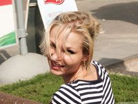 Feet - Daria C - 2012-01-22 Girl in zebra dress