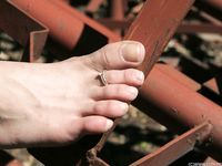 Feet - Daria D - 2012-06-13 Gipsy style girl