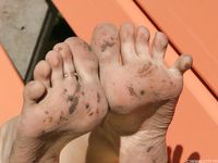 Feet - Daria D - 2012-06-13 Gipsy style girl