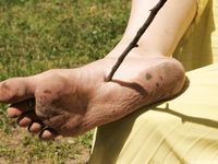 Feet - Daria D - 2012-06-13 Gipsy style girl