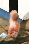 Feet - Daria E - 2012-10-31 Barefoot office girl