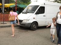 Feet - Daria F - 2013-11-22 Slender beauty in shorts