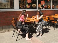 Feet - Daria G + Unknown ginger beauty - 2014-09-18 Barefoot beauty with her friend