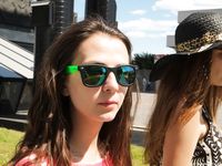 Feet - Daria G + Unknown ginger beauty - 2014-09-18 Barefoot beauty with her friend