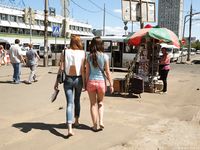 Feet - Daria G + Unknown ginger beauty - 2017-09-01 Two barefoot friends