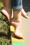 Feet - Daria G + Unknown ginger beauty - 2017-09-01 Two barefoot friends