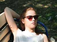 Feet - Daria G + Unknown ginger beauty - 2017-09-01 Two barefoot friends