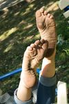 Feet - Daria G + Unknown ginger beauty - 2017-09-01 Two barefoot friends