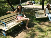 Feet - Daria G + Unknown ginger beauty - 2017-09-01 Two barefoot friends