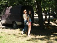 Feet - Daria G + Unknown ginger beauty - 2017-09-01 Two barefoot friends