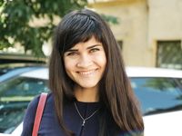 Feet - Dina B - 2014-10-24 Brunette in a business dress