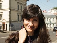 Feet - Dina B - 2014-10-24 Brunette in a business dress