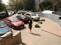 Feet - Dina B - 2014-10-24 Brunette in a business dress