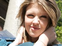 Feet - Ekaterina - 2012-05-21 Blonde in blue dress