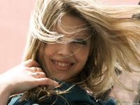 Feet - Ekaterina - 2012-05-21 Blonde in blue dress