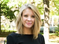 Feet - Ekaterina - 2016-08-08 Blonde in a black dress