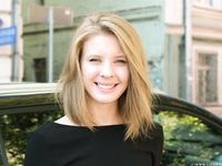 Feet - Ekaterina - 2016-08-08 Blonde in a black dress