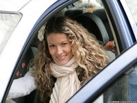Feet - Ekaterina A - 2012-09-20 Car driver girl