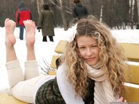 Feet - Ekaterina A - 2012-09-20 Car driver girl