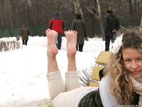 Feet - Ekaterina A - 2012-09-20 Car driver girl