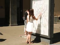 Feet - Ekaterina D - 2016-04-06 Barefoot beauty in a white dress