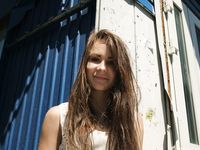 Feet - Ekaterina D - 2016-04-06 Barefoot beauty in a white dress