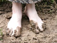 Feet - Elena - 2005-06-01 Simple barefoot pleasures of a city girl