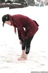 Feet - Elvira - 2011-09-01 Winter barefoot pleasure