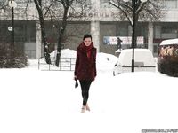 Feet - Elvira - 2011-09-01 Winter barefoot pleasure