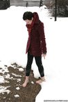 Feet - Elvira - 2011-09-01 Winter barefoot pleasure
