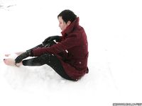 Feet - Elvira - 2011-09-01 Winter barefoot pleasure