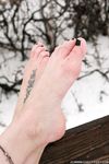 Feet - Elvira - 2011-09-01 Winter barefoot pleasure