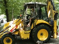 Feet - Eva - 2013-05-12 Slender blonde in white dress