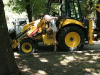 Feet - Eva - 2013-05-12 Slender blonde in white dress