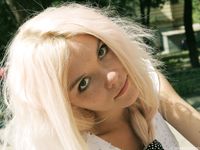 Feet - Eva - 2013-05-12 Slender blonde in white dress