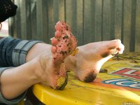 Feet - Galina - 2014-05-12 Cold autumn weather