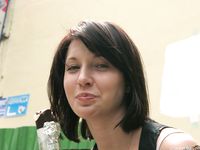 Feet - Galya - 2012-07-15 Barefoot in blue jeans