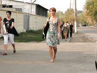 Feet - Gulnara A - 2010-11-01 Dirty feet in public