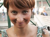 Feet - Gulnara A - 2010-11-01 Dirty feet in public