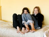 Feet - Ira B + Lena D - 2008-02-02 Long barefoot travel