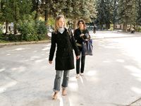 Feet - Ira B + Lena D - 2008-02-02 Long barefoot travel