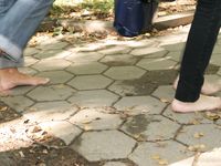 Feet - Ira B + Lena D - 2008-02-02 Long barefoot travel