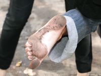 Feet - Ira B + Lena D - 2008-02-02 Long barefoot travel