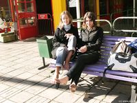 Feet - Ira B + Lena D - 2008-02-02 Long barefoot travel